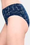 Soie High Rise Full Coverage Printed Stretch Cotton Hipster Panty (Pack of 6) - Multicolor — thumbnail 8