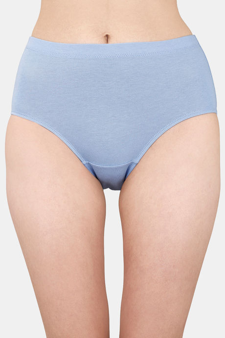 Soie High Waist Full Coverage Solid Cotton Briefs(Pack of 6) - Multicolor — image 20