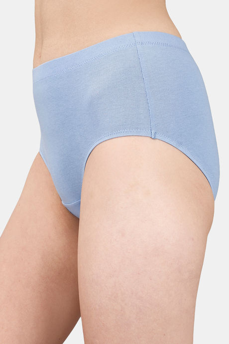 Soie High Waist Full Coverage Solid Cotton Briefs(Pack of 6) - Multicolor — image 21