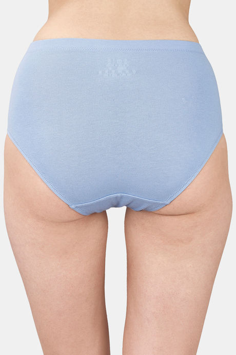Soie High Waist Full Coverage Solid Cotton Briefs(Pack of 6) - Multicolor — image 23