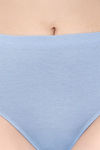 Soie High Waist Full Coverage Solid Cotton Briefs(Pack of 6) - Multicolor — thumbnail 25