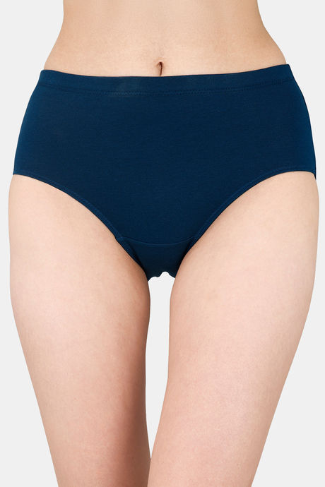 Soie High Waist Full Coverage Solid Cotton Briefs(Pack of 6) - Multicolor — image 26