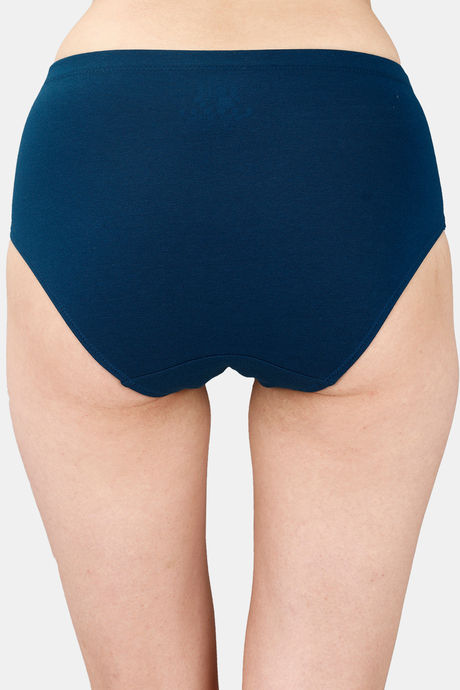 Soie High Waist Full Coverage Solid Cotton Briefs(Pack of 6) - Multicolor — image 28