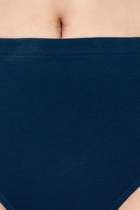 Soie High Waist Full Coverage Solid Cotton Briefs(Pack of 6) - Multicolor — image 29