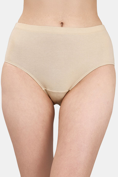 Soie High Waist Full Coverage Solid Cotton Briefs(Pack of 6) - Multicolor — image 2