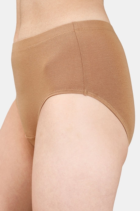 Soie High Waist Full Coverage Solid Cotton Briefs(Pack of 6) - Multicolor — image 7
