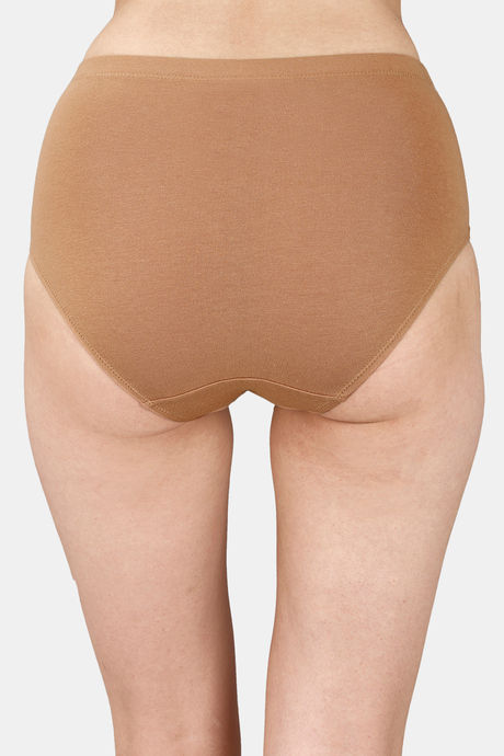 Soie High Waist Full Coverage Solid Cotton Briefs(Pack of 6) - Multicolor — image 9
