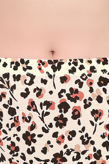 Soie High Waist Full Coverage Printed Cotton Briefs (Pack of 6) - Multicolor — image 17