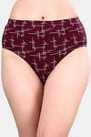 Soie High Waist Full Coverage Printed Cotton Briefs (Pack of 6) - Multicolor — thumbnail 18