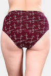 Soie High Waist Full Coverage Printed Cotton Briefs (Pack of 6) - Multicolor — thumbnail 21