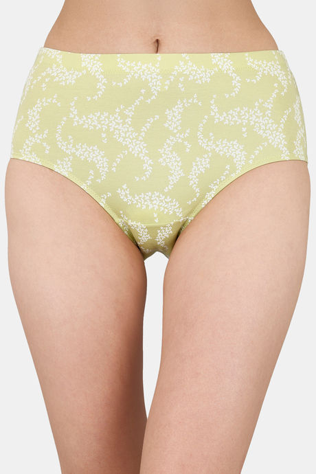 Soie High Waist Full Coverage Printed Cotton Briefs (Pack of 6) - Multicolor — image 23