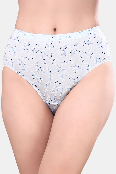 Soie High Waist Full Coverage Printed Cotton Briefs (Pack of 6) - Multicolor — image 2