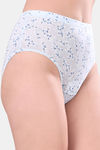 Soie High Waist Full Coverage Printed Cotton Briefs (Pack of 6) - Multicolor — thumbnail 4