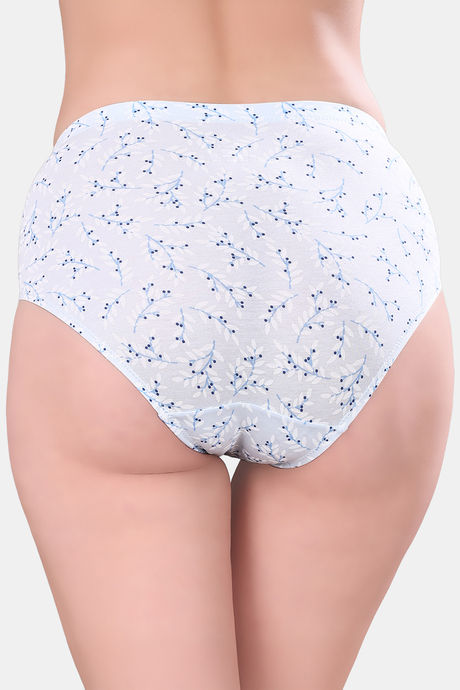 Soie High Waist Full Coverage Printed Cotton Briefs (Pack of 6) - Multicolor — image 5
