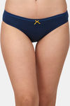 Soie Mid Rise Medium Coverage Solid and Printed Cotton Stretch Brief Panty (Pack of 3) - Multicolor — thumbnail 6