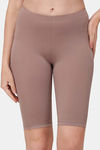 Soie Knee Length Cycling Shorts - Bark — thumbnail 1