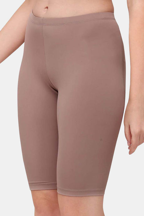 Soie Knee Length Cycling Shorts - Bark — image 2