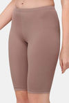 Soie Knee Length Cycling Shorts - Bark — thumbnail 2