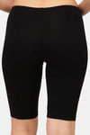 Soie Knee Length Cycling Shorts (Pack of 2) - Bark Black — thumbnail 4