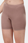 Soie Mid Thigh Length Cycling Shorts - Bark — thumbnail 2