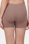 Soie Mid Thigh Length Cycling Shorts - Bark — thumbnail 3