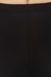Soie Mid Thigh Length Cycling Shorts - Black — thumbnail 5
