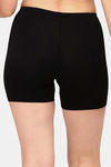 Soie Mid Thigh Length Cycling Shorts (Pack Of 2) - Bark Black — thumbnail 4