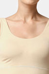 Soie Double Layered Non-Wired Full Coverage Super Support Bra - Nude — thumbnail 5