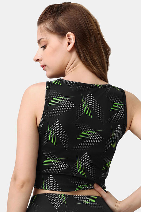 Soie Moisture Wicking Fitted Top - Print — image 2