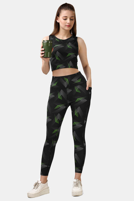 Soie Moisture Wicking Fitted Top - Print — image 6
