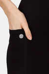 Soie Moisture Wicking Shorts - Black — thumbnail 4