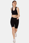 Soie Moisture Wicking Shorts - Black — thumbnail 5