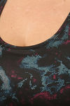 Soie Medium Impact Quick Dry Padded Sports Bra - Black — thumbnail 5