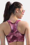 Soie Medium Impact Quick Dry Padded Sports Bra - Pink — thumbnail 2
