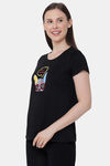 Soie Cotton Top - Black — thumbnail 3
