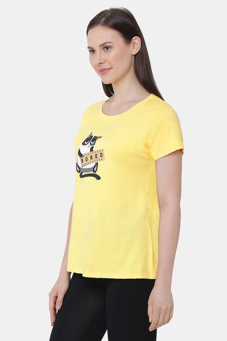 Soie Cotton Top - Yellow — image 3