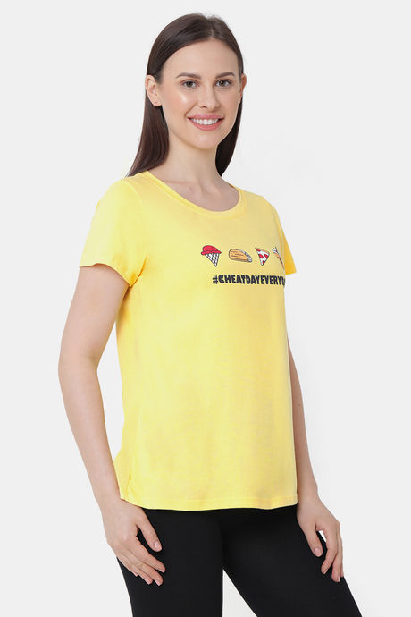 Soie Cotton Top - Yellow — image 2