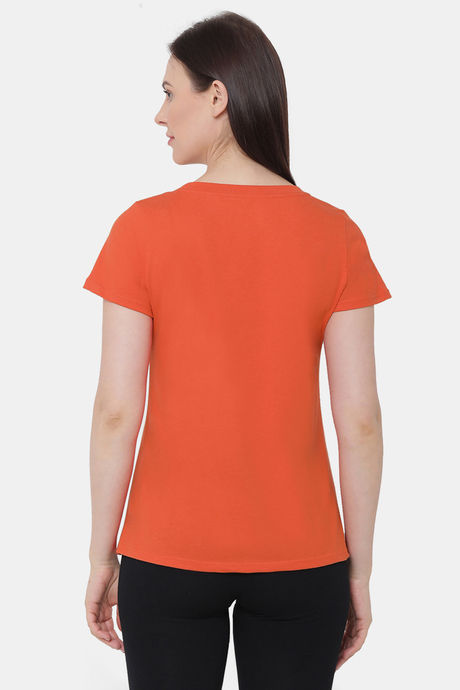 Soie Cotton Top - Orange — image 4