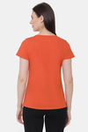 Soie Cotton Top - Orange — thumbnail 4