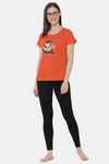 Soie Cotton Top - Orange — thumbnail 5