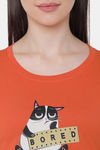 Soie Cotton Top - Orange — thumbnail 6