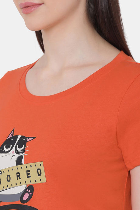 Soie Cotton Top - Orange — image 7