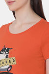 Soie Cotton Top - Orange — thumbnail 7