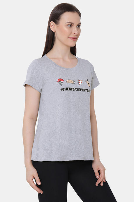 Soie Cotton Top - Grey — image 2