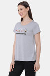 Soie Cotton Top - Grey — thumbnail 3