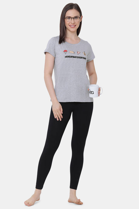 Soie Cotton Top - Grey — image 5