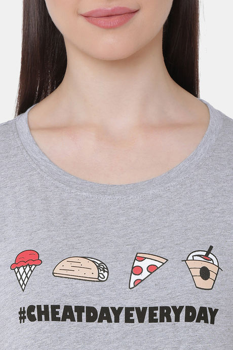 Soie Cotton Top - Grey — image 6