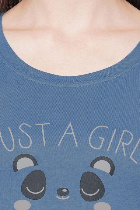 Soie Cotton Top - Blue — image 6
