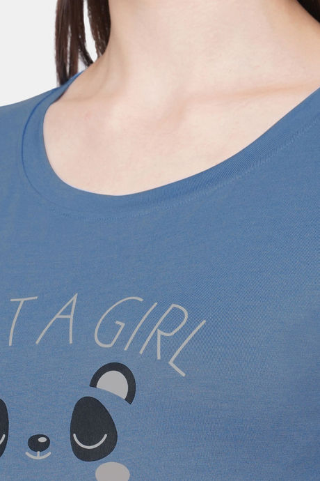 Soie Cotton Top - Blue — image 7