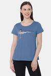 Soie Cotton Top - Blue — thumbnail 1